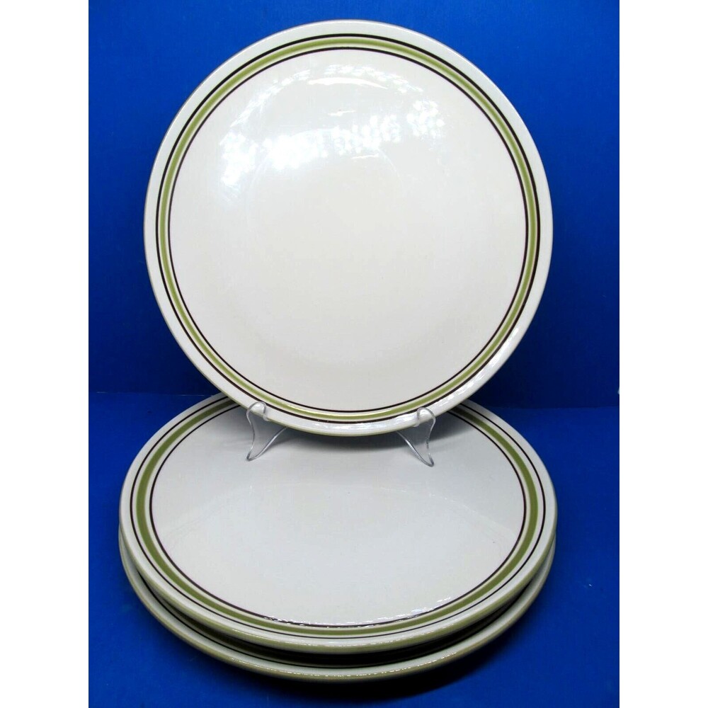 Laurie Gates Set Of 3 "SOHO" 11 5/8" Dinner Plates VGC